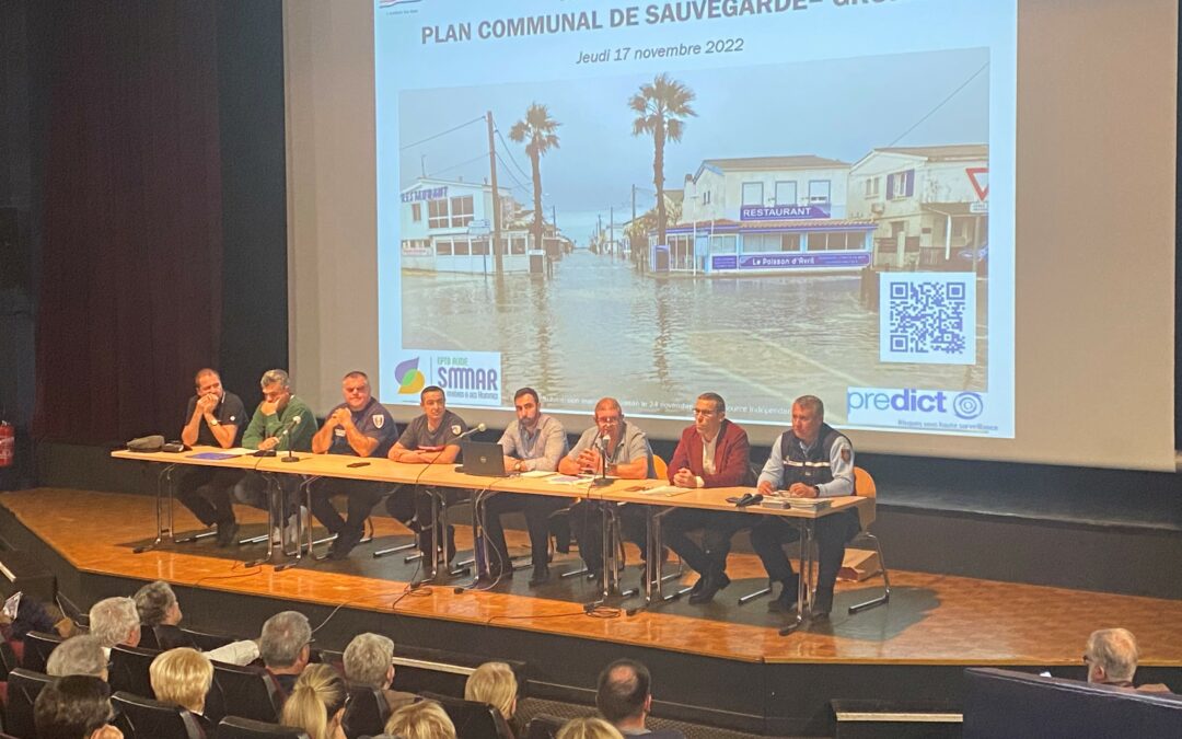 Réunion publique sur le Plan Communal de Sauvegarde