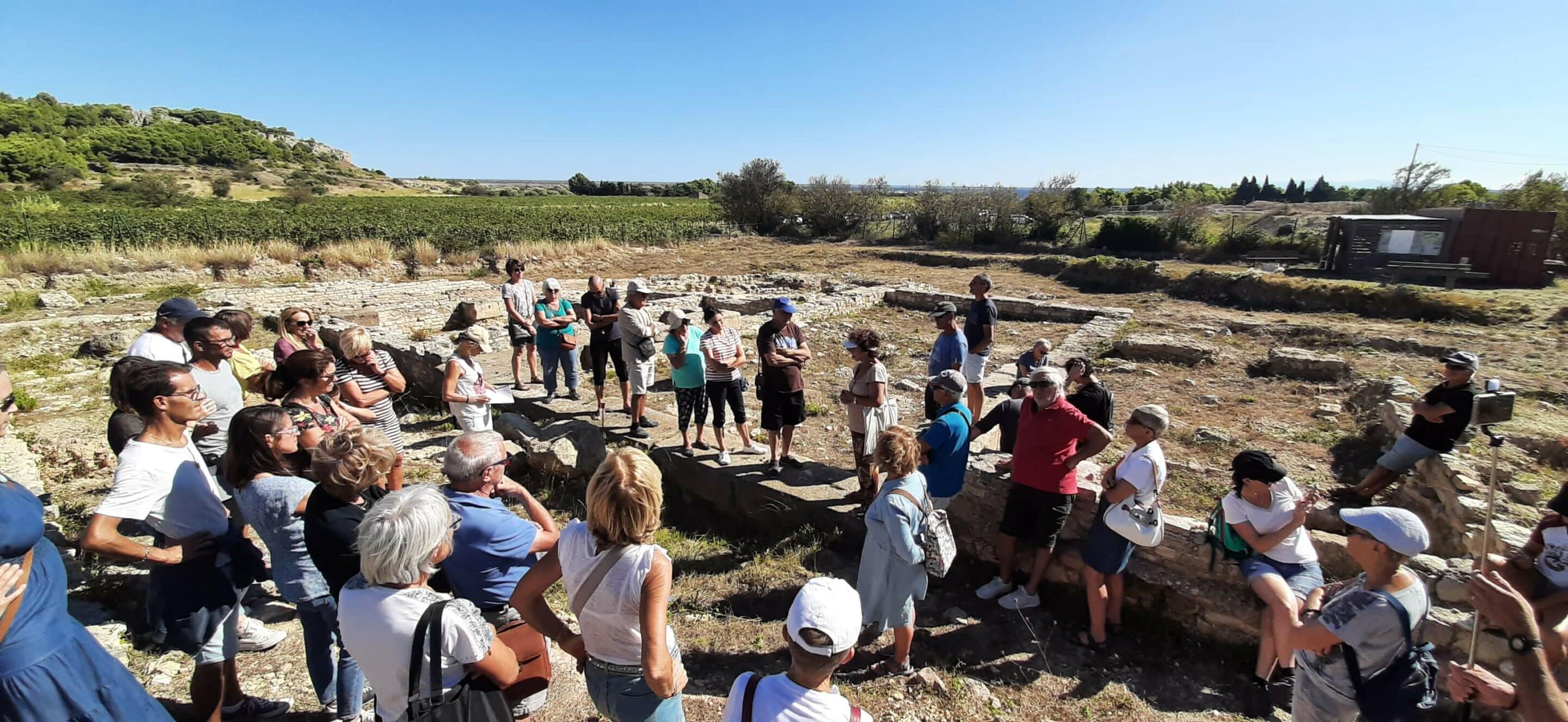 GRASG visite du site de l&rsquo;île saint martin