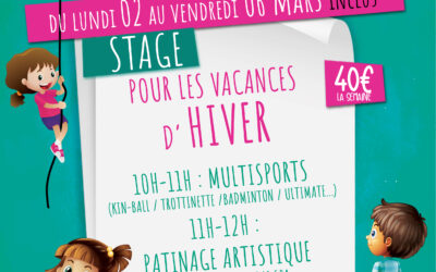 𝗦𝗧𝗔𝗚𝗘 𝗔𝗩𝗘𝗖 𝗟&rsquo;𝗘𝗖𝗢𝗟𝗘 𝗠𝗨𝗡𝗜𝗖𝗜𝗣𝗔𝗟𝗘 𝗗𝗘𝗦 𝗦𝗣𝗢𝗥𝗧𝗦