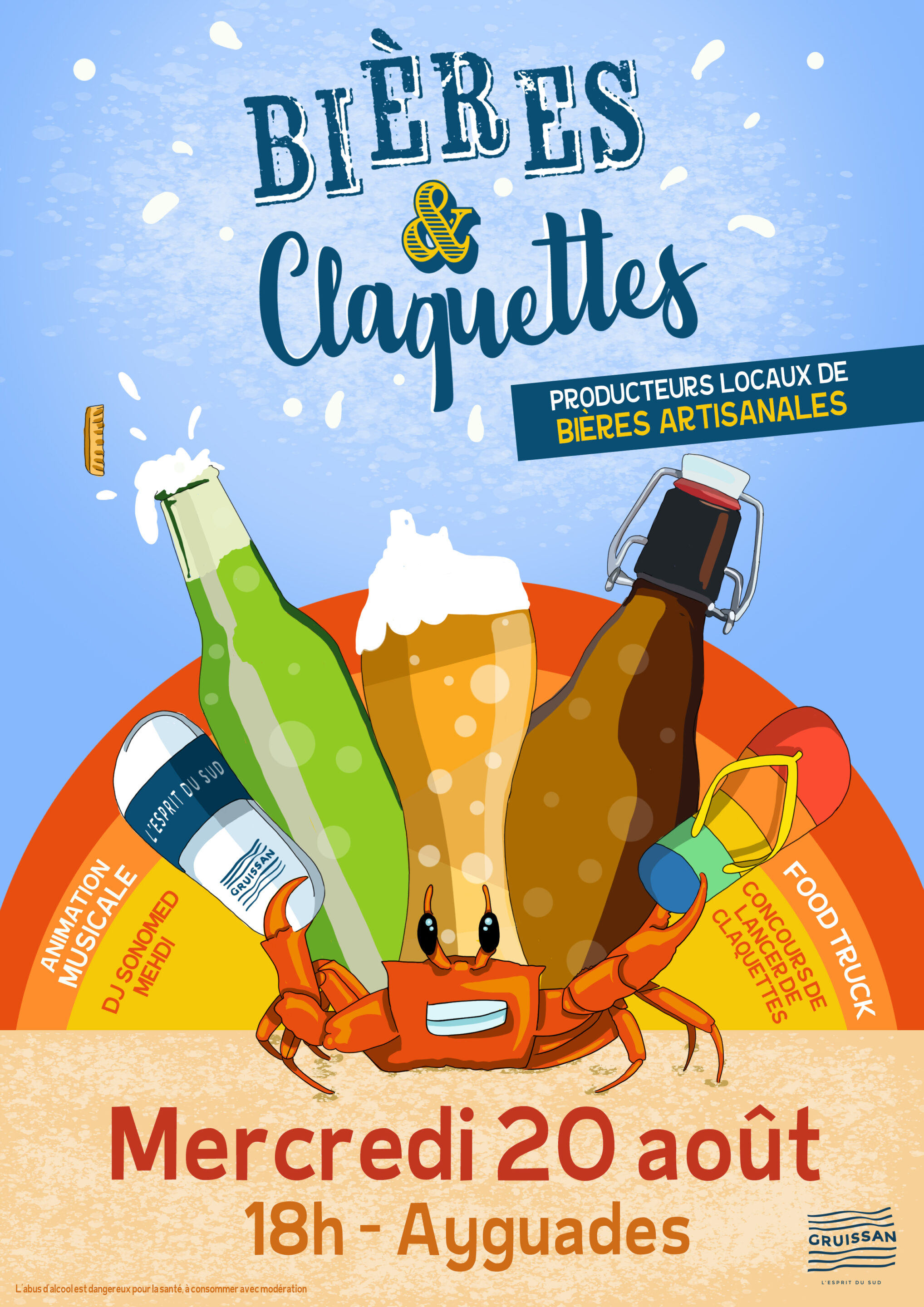 Grande fête de la bière artisanale à Gruissan