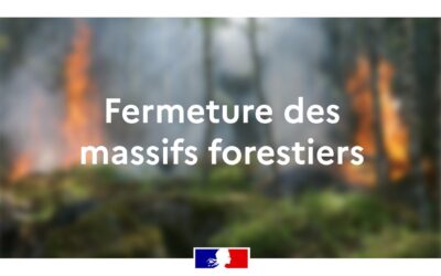Fermeture des Massifs forestiers