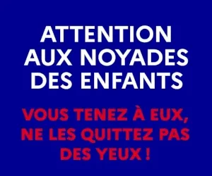 Campagne de prévention des noyades