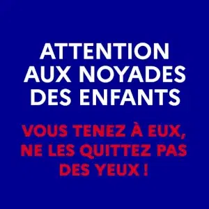 Campagne de prévention des noyades