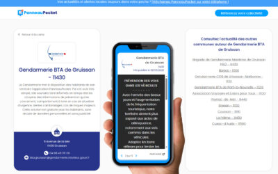 La gendarmerie de Gruissan à vos côtés