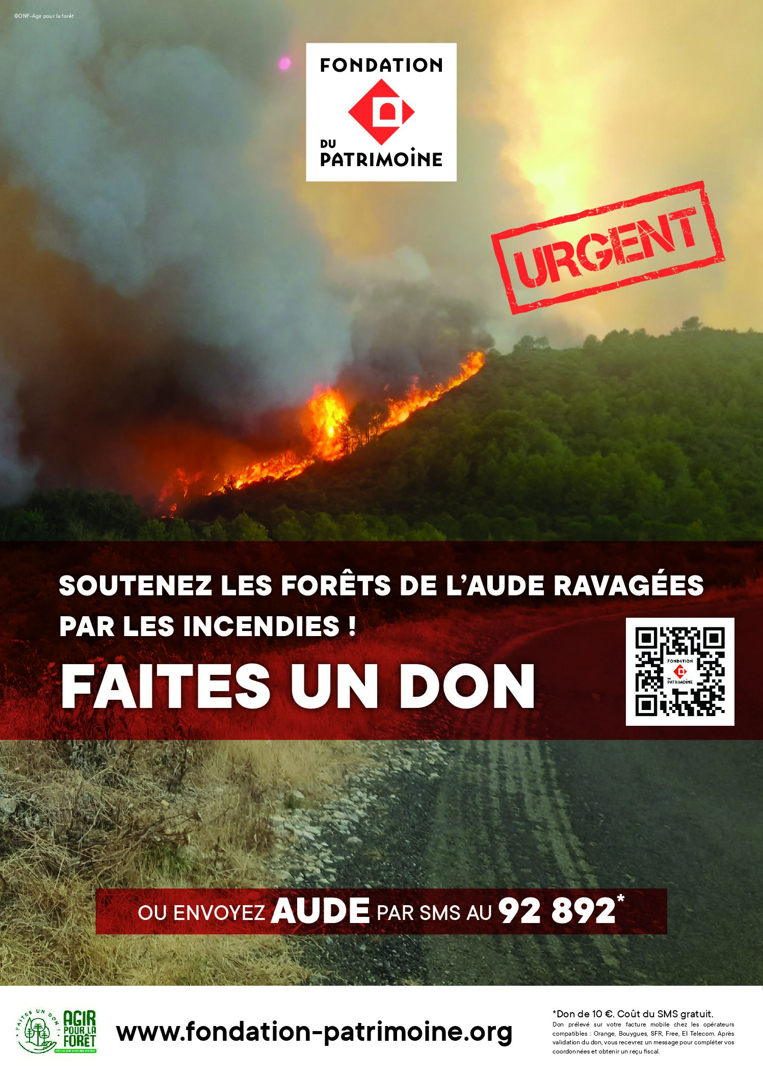 Lancement d’une Collecte Exceptionnelle pour les Espaces Naturels Ravagés par les Incendies !