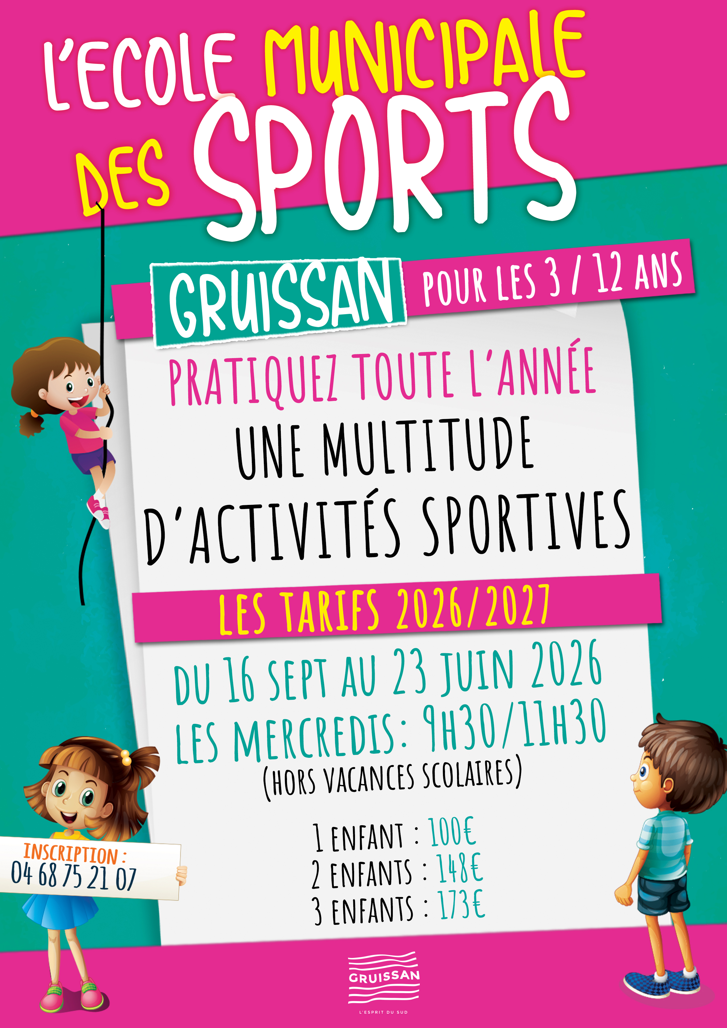 L’Ecole Municipale des Sports de Gruissan