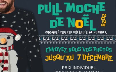 Concours du « Plus beau Pull Moche de Noël » 2025