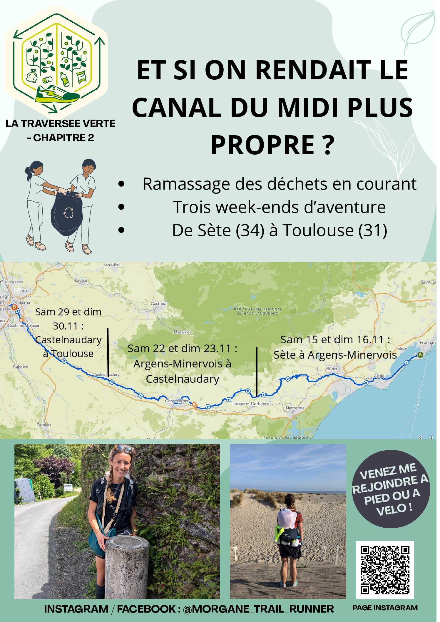 LA TRAVERSEE VERTE – CHAPITRE 2 – A2C2M Communes du canal des Deux Mers