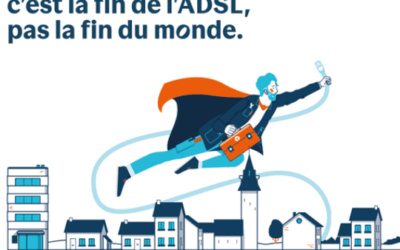 Fermeture du réseau cuivre ADSL + fin commercialisation – FINADSL