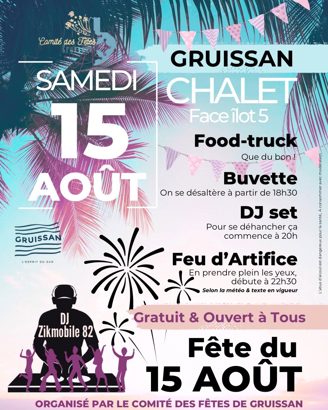 affiche fete du 15 aout