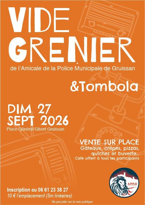 vide grenier apmg