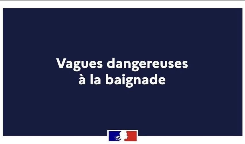 Vigilance pour vagues dangereuses