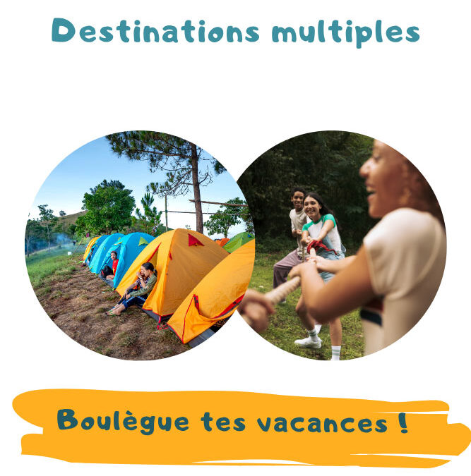 Séjours été 2026 ado et enfant