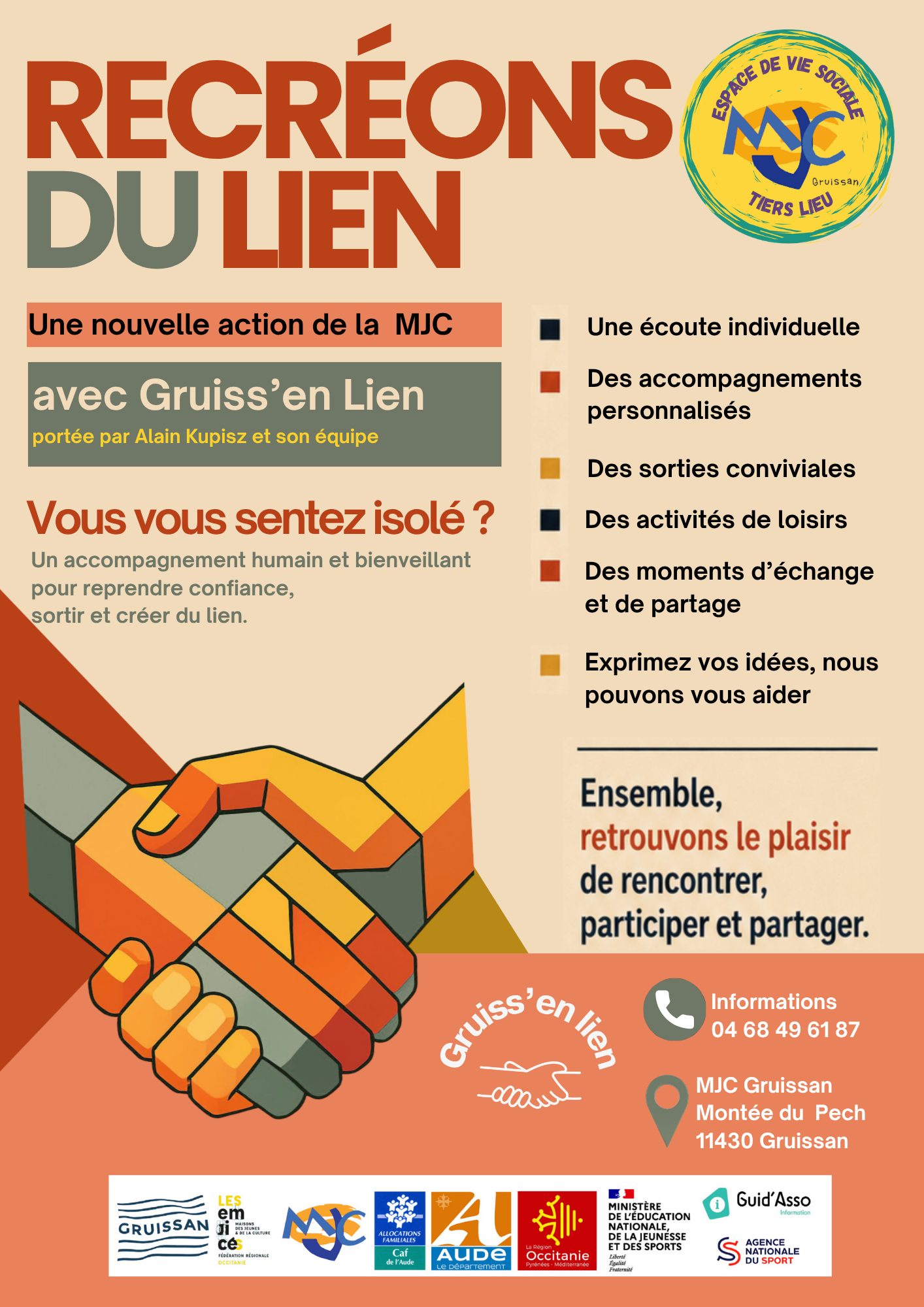 Recréons du lien